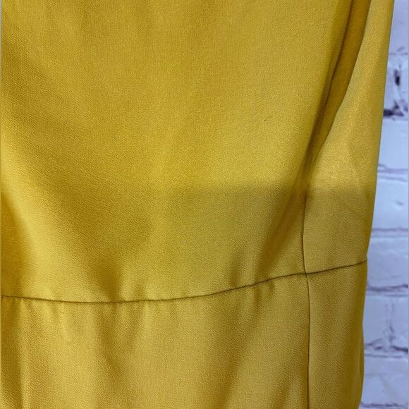 Lulus Dreamy Romance Sunflower Yellow Backless Whimsical Fairy Maxi Dress Size L - Picture 5 of 9
